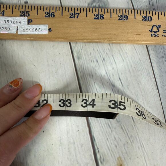 Western Geuine Leather Belt Large Set Black Brown Silver Brass Buckle Western - Picture 6 of 16